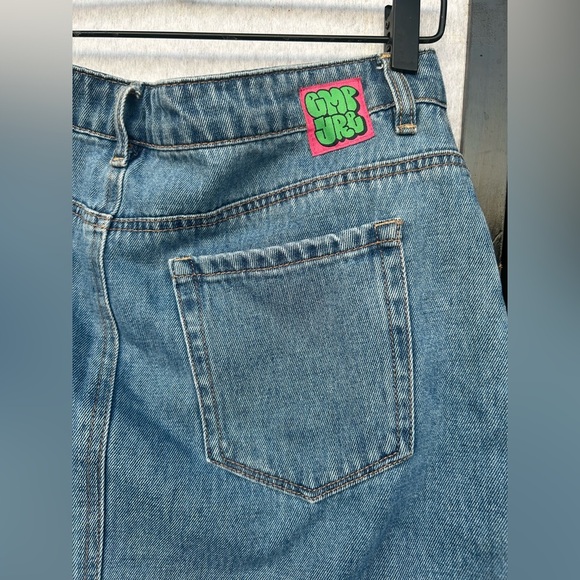 Empyre Leah Billie Wash Blue Denim Skirt Size 6 - Picture 4 of 7